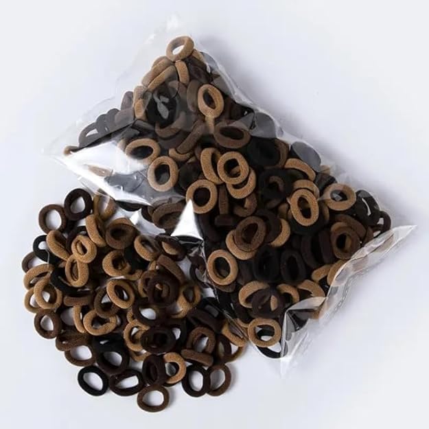 100 PCS Premium Elastic Hair Rubber Bands - DIOEX