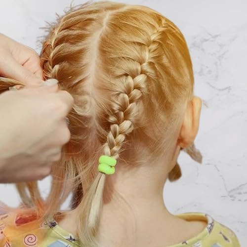 100 PCS Premium Elastic Hair Rubber Bands - DIOEX