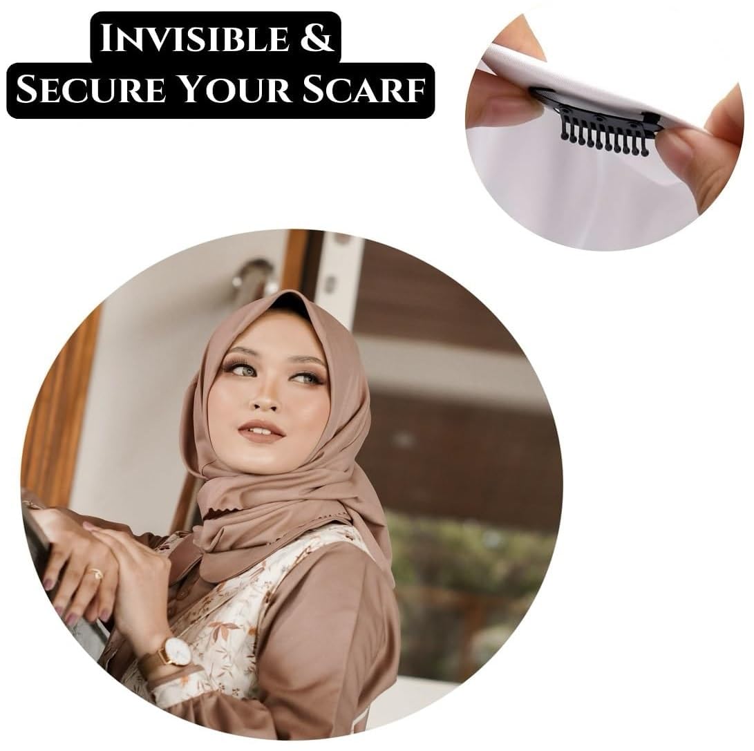 5psc Chunni Clips With Safety Pins - DIOEX