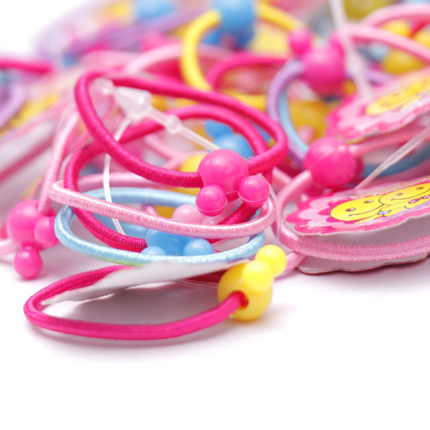 Pack of 100pcs Cute Mini Baby Rubber Band - DIOEX